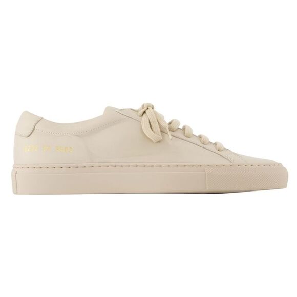 Achilles S Sneakers - COMMON PROJECTS - Leather - Beige - Picture 1 of 2